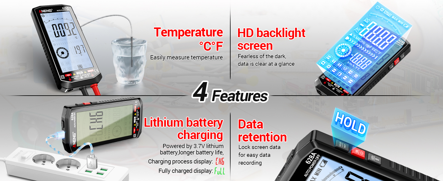 Rechargeable Multimeter