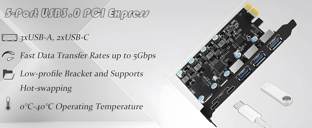 USB3.0 PCI Express Expansion Card