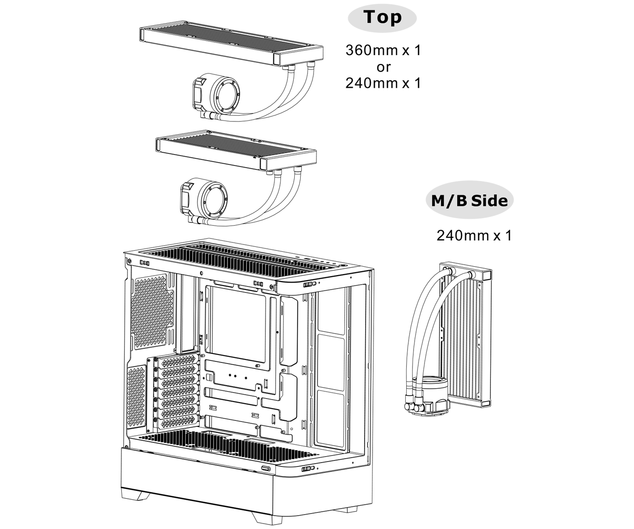 Thermaltake View 290 Mid Tower Case