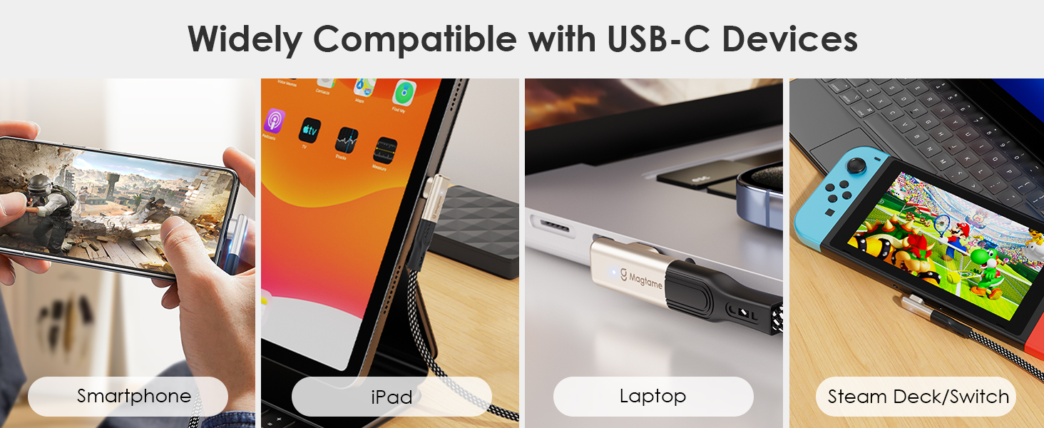 Widely Compatible with USB-C Devices