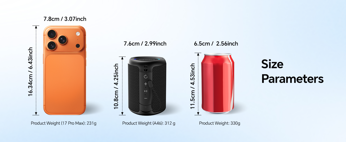 CHIFENCHY PulseSound Portable Bluetooth Speaker
