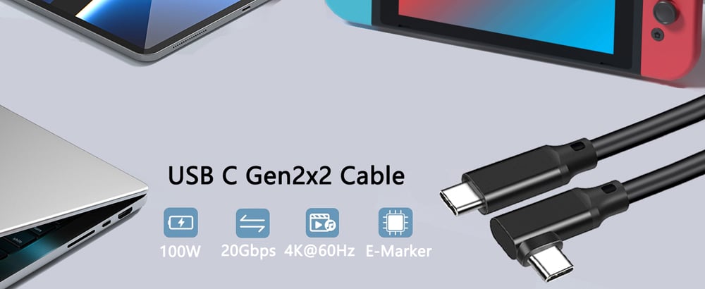 USB 3.1 Gen2 Type C Cable