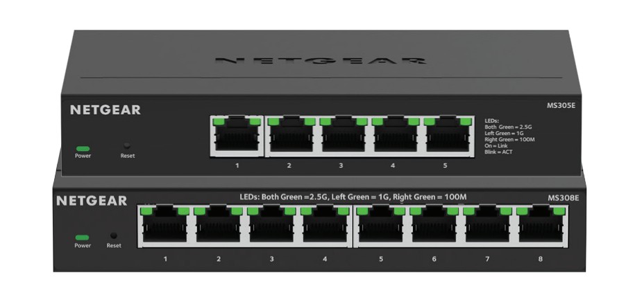 Netgear MS305E 5-Port Multi-Gigabit (2.5G) Ethernet Easy Smart Managed Essentials Switch