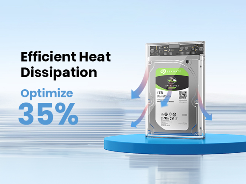 Improved Heat Dissipation