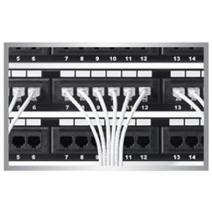 Cat6 6in Black Component Level Patch Cable, UTP, 28AWG, 550MHz, Pure Bare Copper, Snagless RJ45, Sli