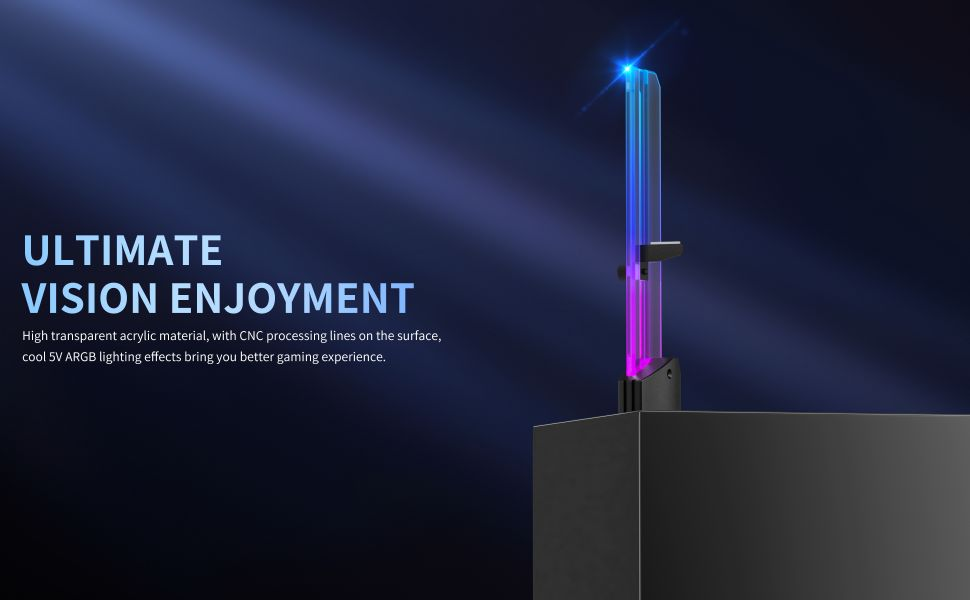 Say goodbye to complicated installations! Our GPU Holder features a hidden magnet design at the base