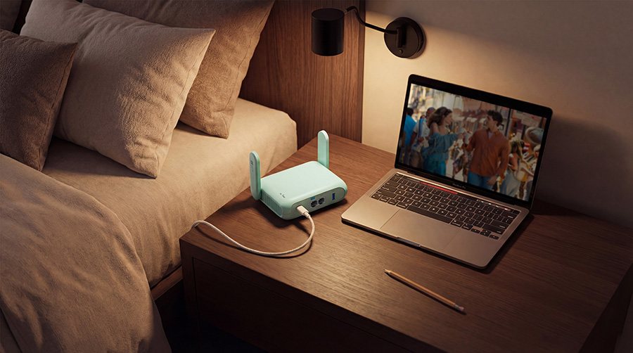 GL.iNet GL-MT3600BE (Beryl 7) Portable Travel Router