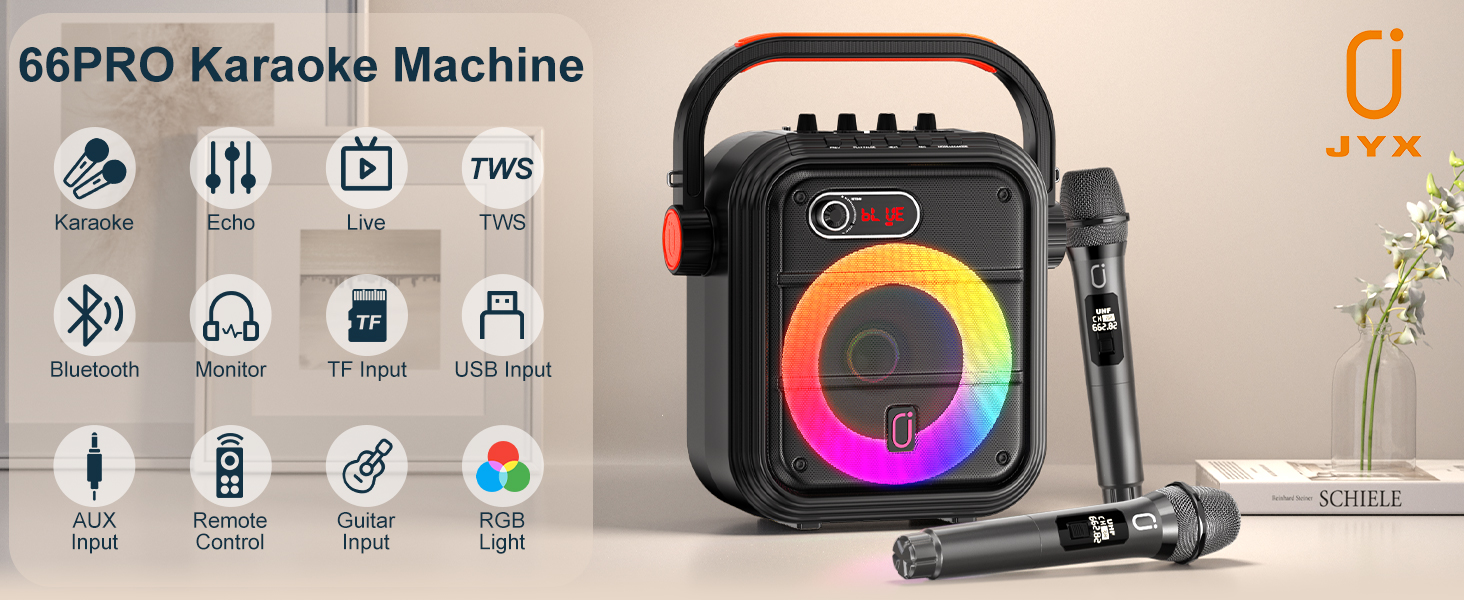 66PRO Karaoke Machine