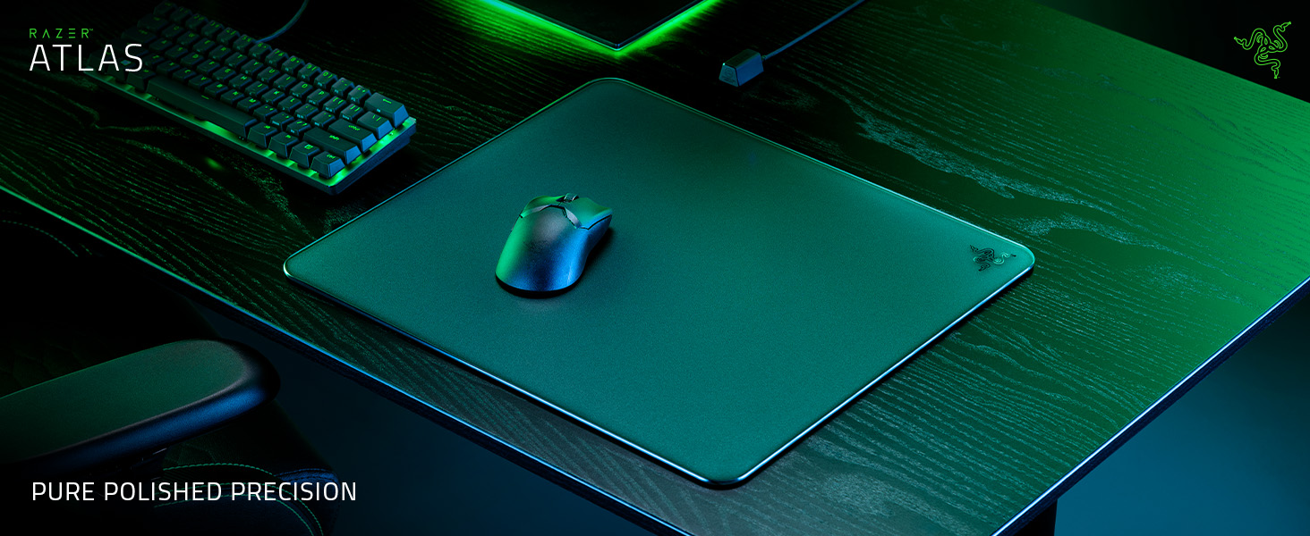 Razer Atlas Tempered Glass Gaming Mouse Mat