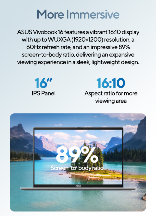 ASUS VivoBook 16 Laptop