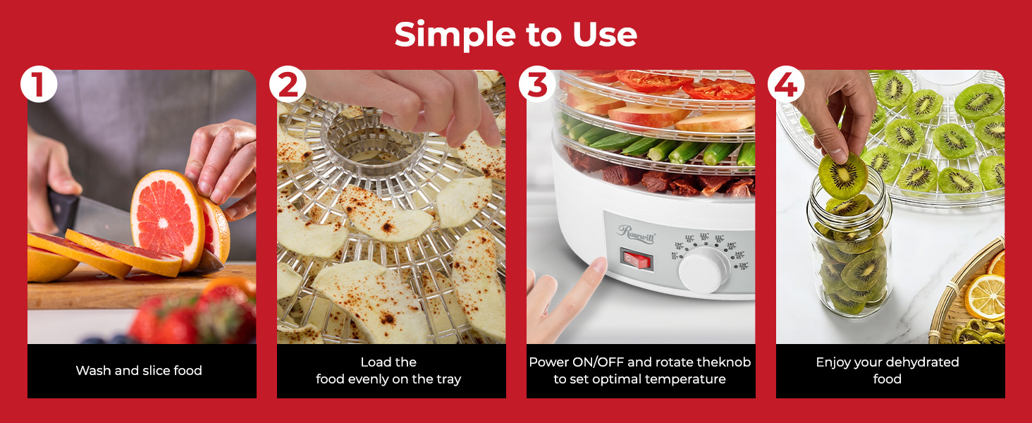 Rosewill Food Dehydrator Machine