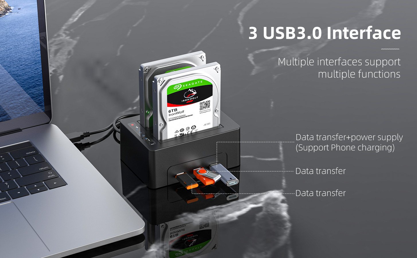 2.5/3.5 SATA HDD DOCKING STATION/Enclosure/Adapter