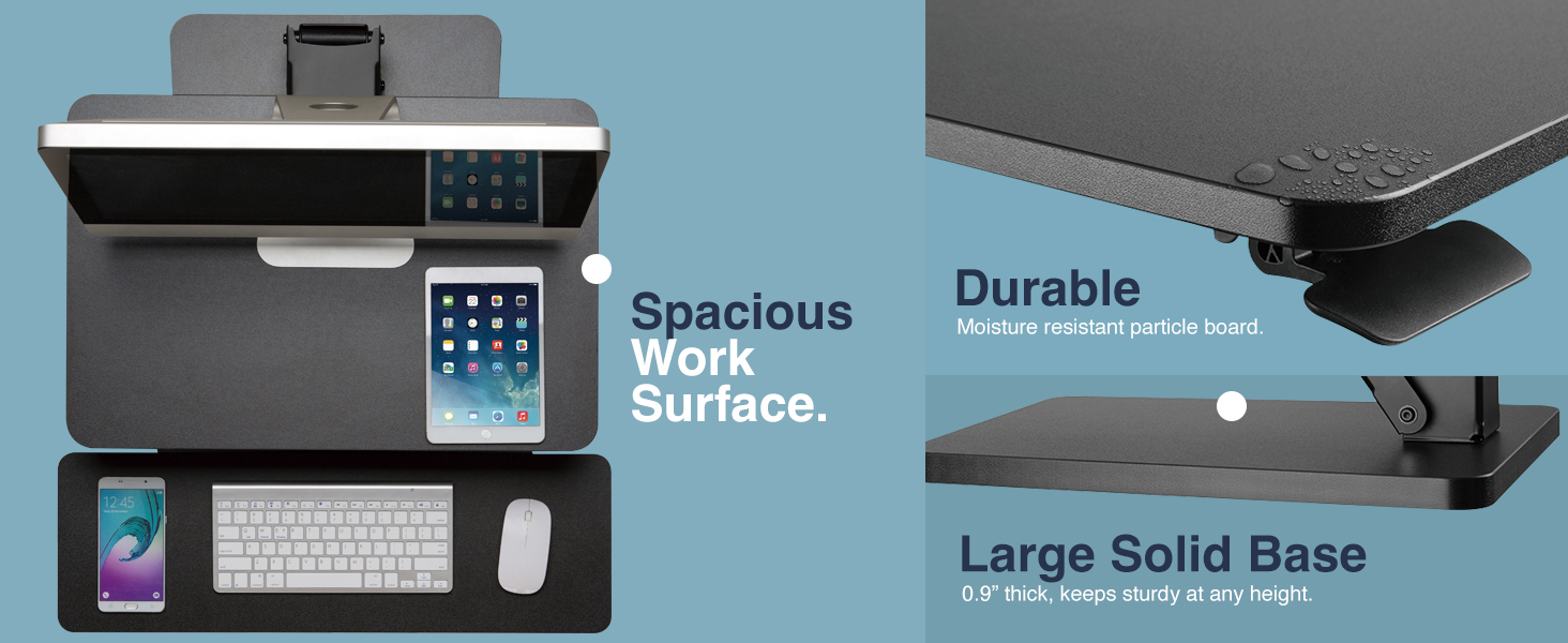 Desky Zero Standing Desk Converter