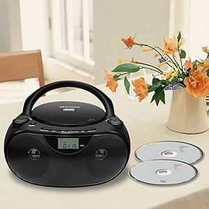 Nextron CB-500BT Portable CD Player Boombox