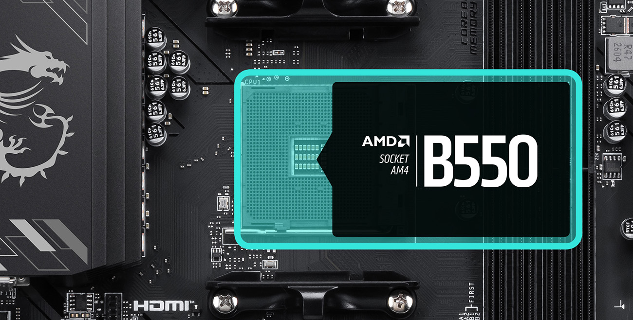 MSI B550 GAMING WIFI6E Motherboard