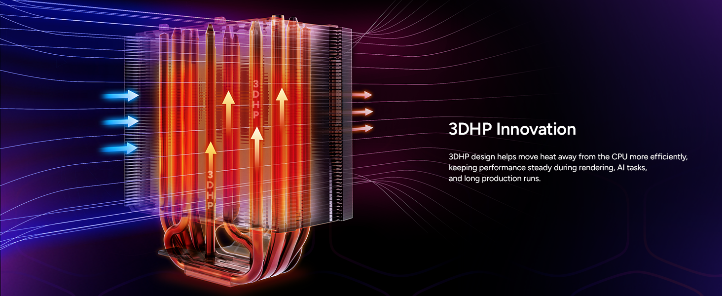 Cooler Master V8 ACE 3DHP AMD CPU Air Cooler