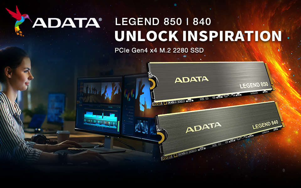ADATA SSD 2TB PCIe Gen4x4 M.2 2280 LEGEND 850シリーズ ALEG-850-2TCSA
