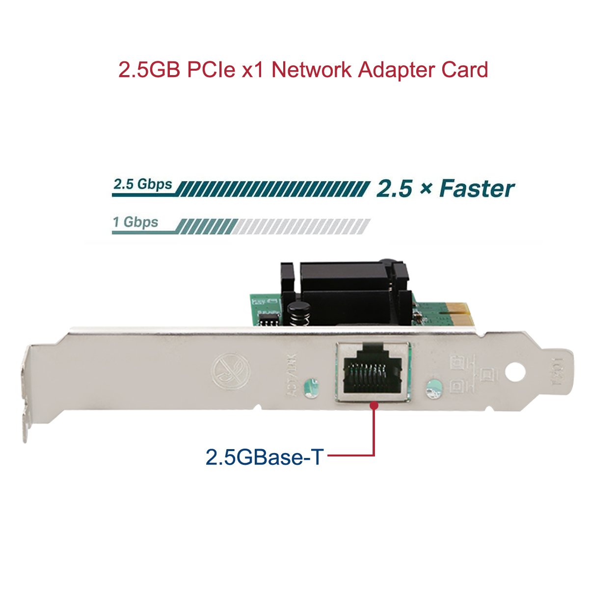 2.5GB PCIe Network Card