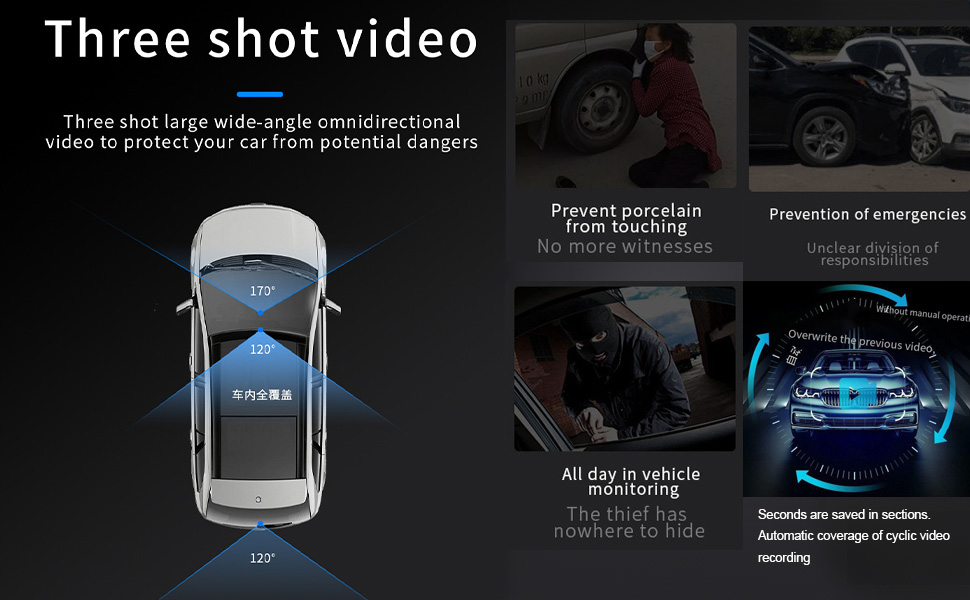 Three shot video