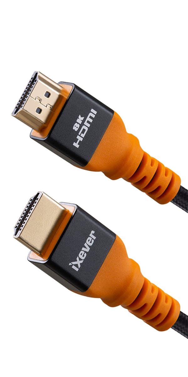8K HDMI 2.1 Cable 10ft, iXever Certified HDMI Cable 8K@60Hz 4K@144Hz Ultra  HD High