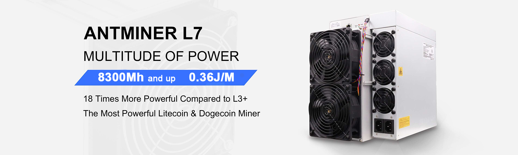 L7 Litecoin&Dogecoin Miner