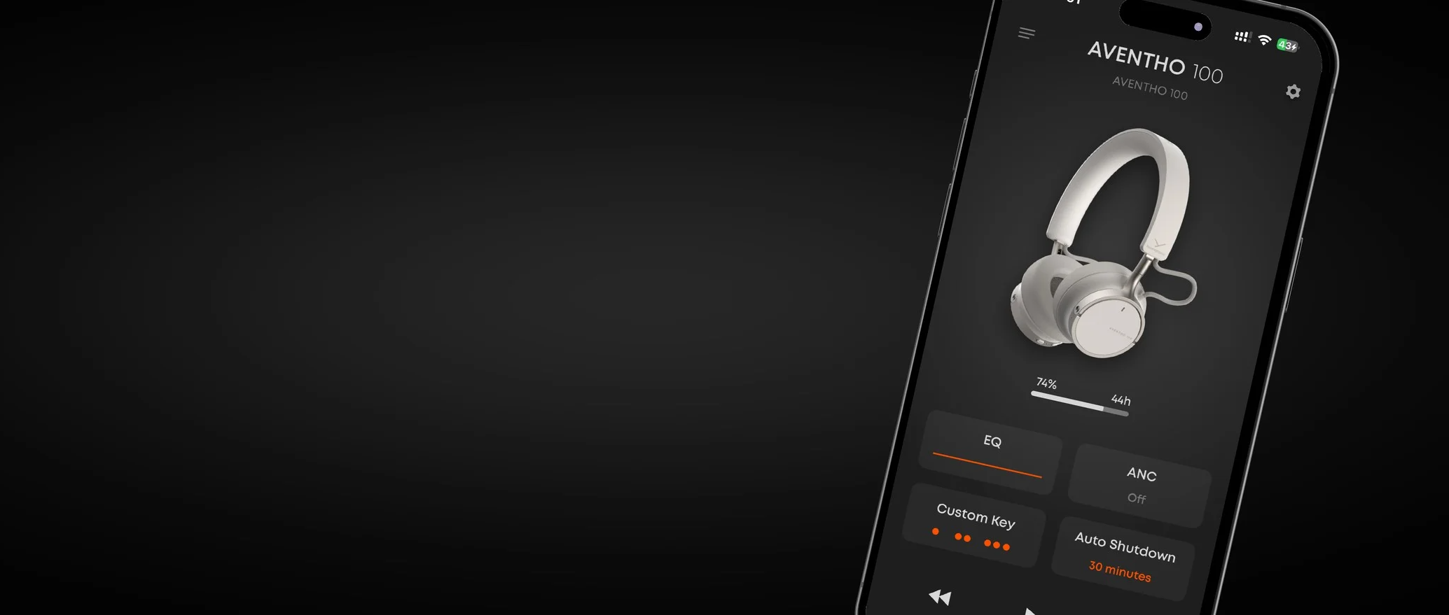 beyerdynamic Aventho 100 Wireless on-ear headphones with ANC