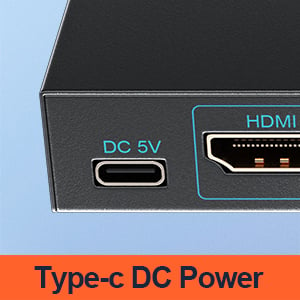 USB C power Port  USB Switch reserved for 5V Type C Power Jack, which can be used by connecting the