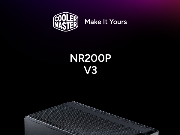 Cooler Master NR200P V3 Mini-ITX PC Case