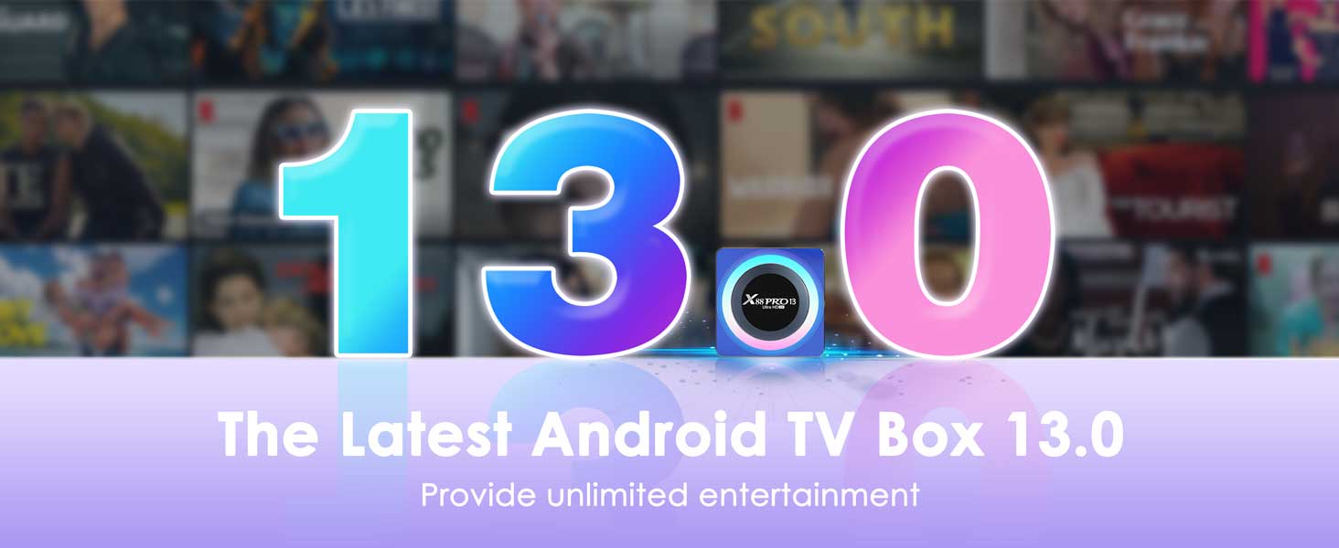 Android 13.0 TV Box