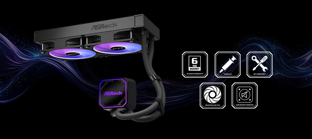 ASRock Pro 240 ARGB AIO Liquid Cooler