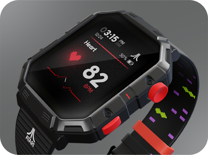 Atari 2600 Retro Gaming Smart Watch
