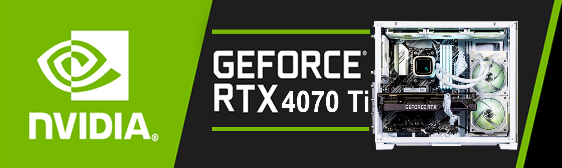 GeForce RTX 4070 Ti 12GB Dedicated Graphics, VR Ready 12GB GDDR6X, PCIe 4.0 2.61GHz Clock,DirectX 12