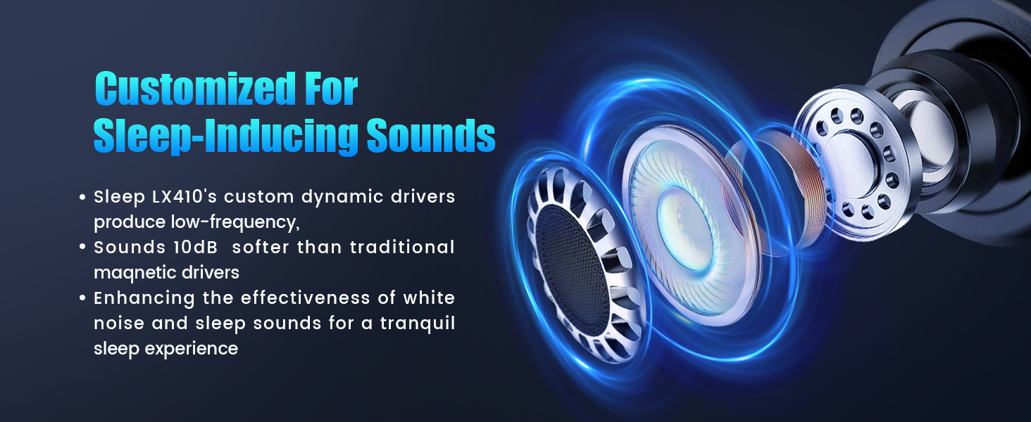 Sleep Headphones, Sleep Earbuds for Side Sleepers, Wireless Earbuds