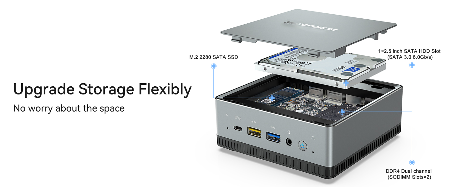 MINISFORUM DeskMini UM700 Mini PC AMD Ryzen 7 3750H Small PC, 16GB RAM+512GB PCIe SSD, HDMI/DP/USB-C 4K@60Hz Outputs, 2.5G LAN, 4xUSB Port Radeon RX MINISFORUM DeskMini UM700 Mini PC AMD Ryzen 7 3750H Small PC, 16GB RAM+512GB PCIe SSD, HDMI/DP/USB-C 4K@60Hz Outputs, 2.5G LAN, 4xUSB Port Radeon RX