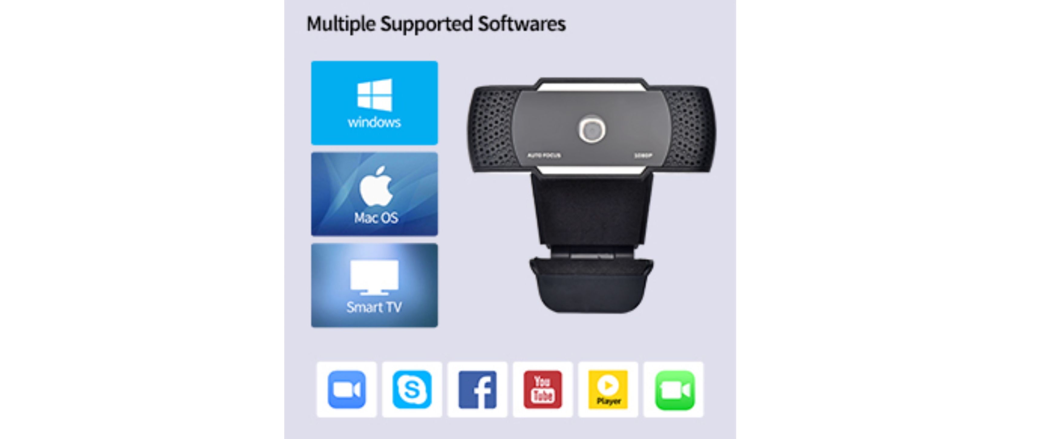 Webcam compatible systems and software