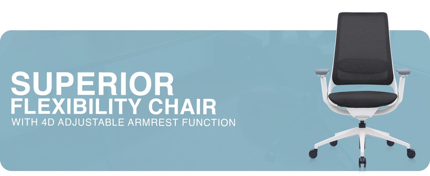 supportive mesh office chair, ergonomic task chair with lumbar support, modern home office chair