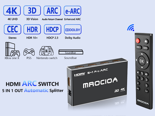 hdmi arc switch