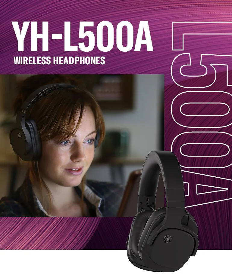 Yamaha YH-L500A Wireless Over-Ear Headphones