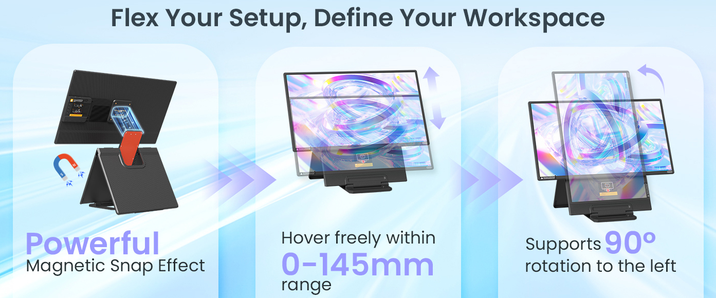 Flex Your Setup, Define Your Workspace