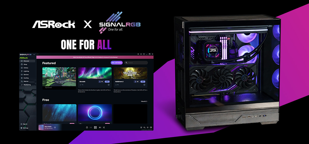 ASRock PHANTOM GAMING 360 LCD AIO Liquid Cooler