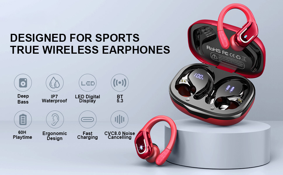 in ear wireless earbud feel comfortable, and offer the convenience of being completely cable-free in