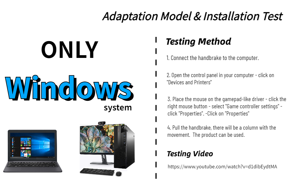 14Bit USB Handbrake Clamp