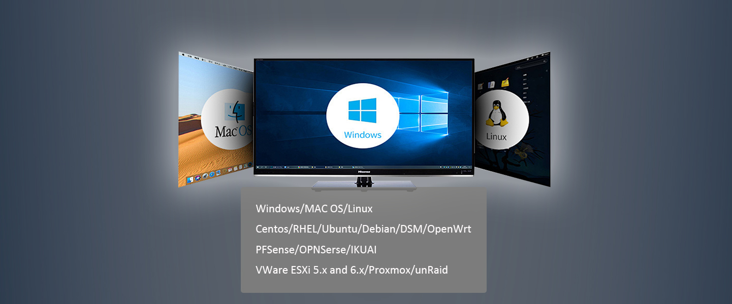 4-Port Gigabit Network Card