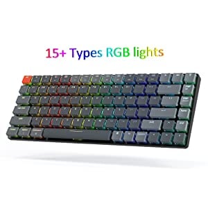 Keychron K3 Ultra-Slim Wireless Wired Mechanical Keyboard, Compact