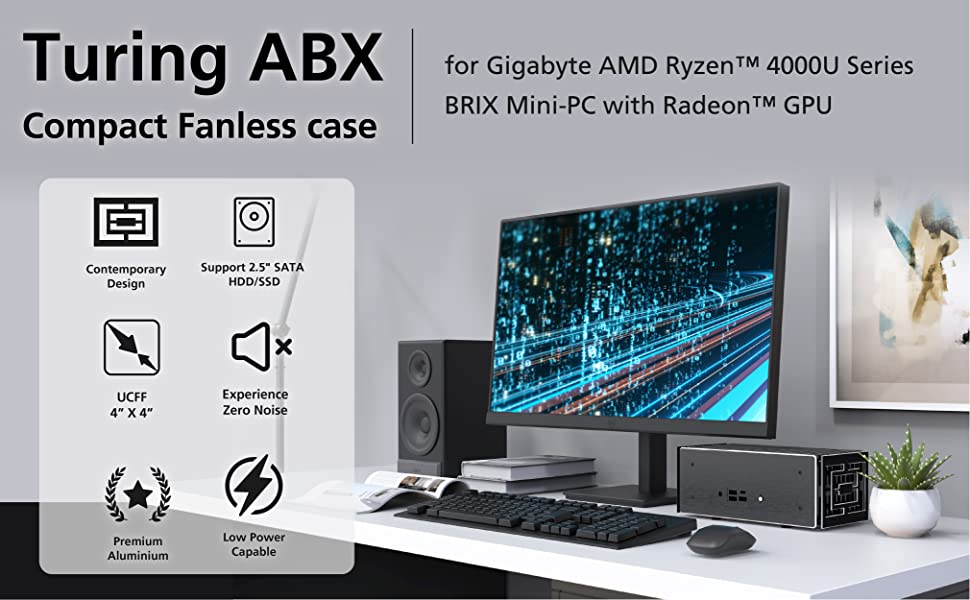 Barebone PC, BRIX, AMD Ryzen 7 4800U