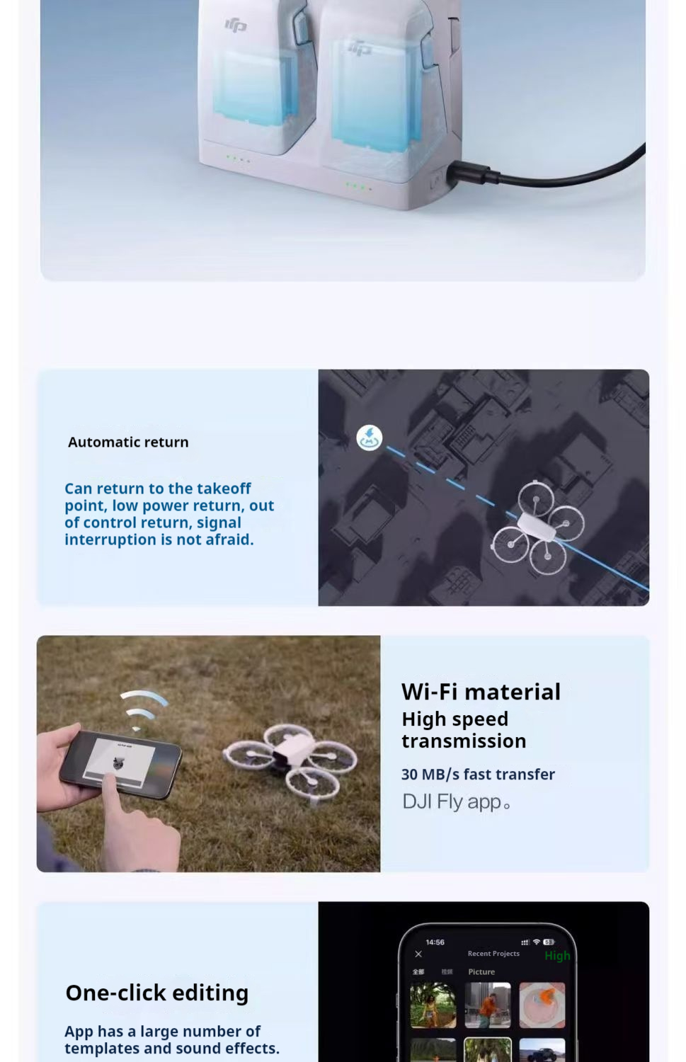 DJI Flip Smart HD Drone