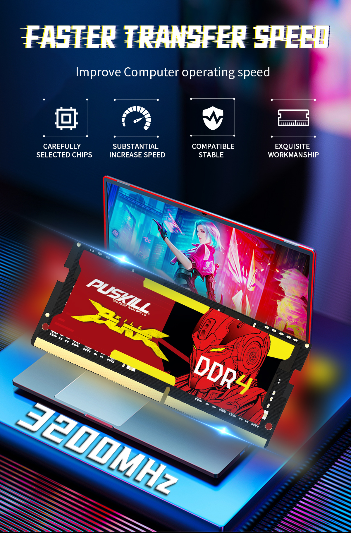 DDR4 Notebook Memory