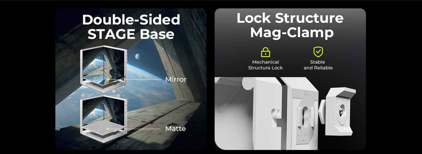 TRYX Stage 360 ARGB White 360mm AIO Dual Screen AIO Cooler 360mm Structure lock double sided base