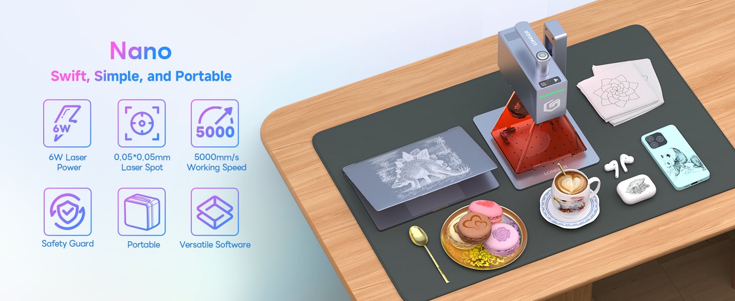 Nano Portable Laser Engraving Machine
