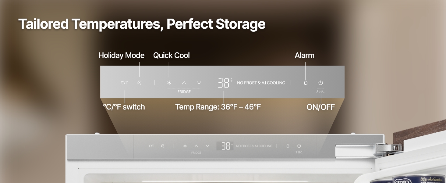 36°F-46°F
